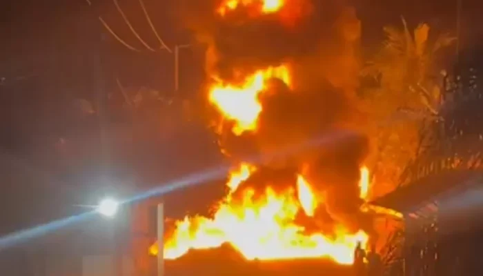 Kades Lubuk Napal Luruskan Informasi, Tidak Ada Gudang Minyak yang Terbakar