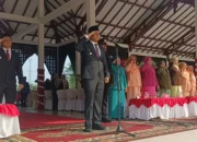 Bupati Sarolangun Hurmin dan Wakil Bupati Gerry Trisatwika Pimpin Upacara Peringatan Hari Lahir Pancasila 2026 di Lapangan Gunung Kembang