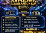 Kapolres Sarolangun Cup Mobile Legends 2026 Resmi Dibuka, Ayo Daftarkan Tim Terbaikmu!