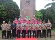 Jelang HUT Bhayangkara ke-80, Polres Sarolangun Ziarah ke TMP Satria Bhakti Kenang Jasa Para Pahlawan