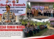 Kapolres Sarolangun Resmikan Bedah Rumah untuk Warga Pelawan, Wujud Kepedulian Polri di Hari Bhayangkara ke-80