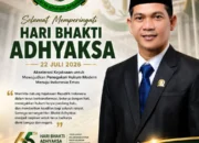 Dedi Ifriyansah S.M. Ajak Masyarakat Dukung Penegakan Hukum pada Peringatan Hari Bhakti Adhyaksa ke-66