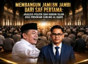 Membangun Jambi dari Saf Pertama: Analisis Politik dan Hukum Islam atas Program SUBLING Al Haris