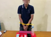 Edarkan Sabu Selama Dua Tahun, Warga Lubuk Napal Ditangkap Polisi, Senpi Rakitan Ikut Diamankana