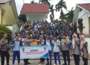 Cegah Narkoba, Judi Online, dan Geng Motor, Sat Binmas Polres Sarolangun Beri Penyuluhan kepada Peserta MPLS SMA Negeri 11