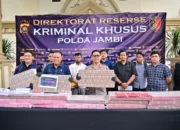 Ditreskrimsus Polda Jambi Ungkap Pembobolan Bank Jambi Rp144,82 Miliar, Tiga Tersangka Diamankan