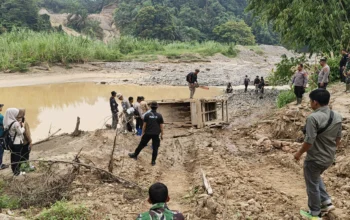 Tim Gabungan Tertibkan Aktivitas PETI di Kawasan UNESCO Global Geopark Merangin, Tiga Titik Ditemukan