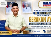 Bupati Sarolangun Hurmin Luncurkan Gerakan Ayah Mengantar Anak Sekolah, Terobosan Penuh Makna untuk Masa Depan Generasi Bangsa