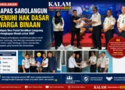 Lapas Sarolangun Penuhi Hak Dasar Warga Binaan, Kalapas Ibnu Faizal Serahkan Langsung Perlengkapan Mandi
