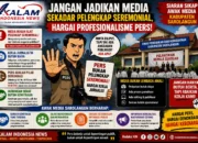 Jangan Jadikan Media Sekadar Pelengkap Seremonial, Hargai Profesionalisme Pers