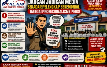 Jangan Jadikan Media Sekadar Pelengkap Seremonial, Hargai Profesionalisme Pers