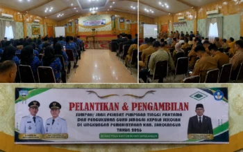 79 Kepala Sekolah Dibutuhkan, Disdikbud Sarolangun Rekomendasikan Promosi, Mutasi dan Pemberhentian