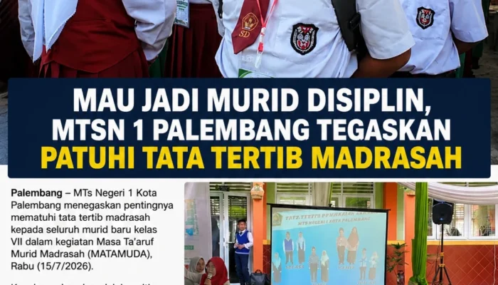 Wali Murid Keluhkan Dugaan Biaya Masuk MTs Negeri 1 Palembang Capai Rp11 Juta, Awak Media Masih Menunggu Klarifikasi Sekolah