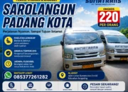 SUMATRANS Layani Rute Sarolangun–Padang Kota, Tarif Rp220 Ribu dengan Fasilitas Bantal dan Selimut