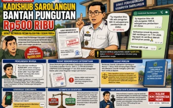 Kadishub Sarolangun Bantah Pungutan Rp500 Ribu, Sebut Retribusi Resmi Rp300 Ribu Sesuai Perda
