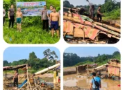 Kerja Nyata Kapolsek Bathin VIII Tindak Lanjuti Dugaan PETI di Sungai Batang Tembesi