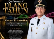 Kapolres Sarolangun Sampaikan Ucapan Selamat Ulang Tahun kepada Wakil Bupati Gerry Trisatwika