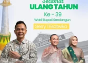 Bupati Sarolangun H. Hurmin Sampaikan Ucapan Selamat Harlah ke-39 untuk Wabup Gerry Trisatwika
