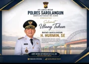 Keluarga Besar Polres Sarolangun Sampaikan Ucapan Selamat Ulang Tahun untuk Bupati H. Hurmin, SE