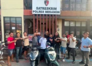 ‎Tim URC Polres Merangin Amankan Terduga Pelaku Curanmor Saat Pawai Kemerdekaan