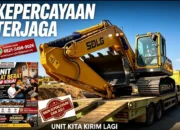 ‎Kepercayaan Terjaga, PT Berkah Utama Machinery Indonesia Kembali Kirim Unit Alat Berat ke Pelanggan  ‎