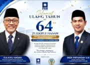 ‎Dedi Ifriyansah S.M. Sampaikan Ucapan Selamat Ulang Tahun ke-64 untuk Zulkifli Hasan