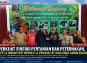 Ketum HIPMAPI Kunjungan Kerja ke Sarolangun, Tanam Bibit Buah Naga Secara Simbolis