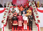 Penuh Khidmat, Polres Merangin Sukses Laksanakan Pengibaran Bendera HUT ke-81 Kemerdekaan RI