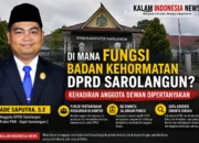 Di Mana Fungsi Badan Kehormatan DPRD Sarolangun? Kehadiran Anggota Dewan Dipertanyakan