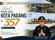 Lapas Kelas IIA Padang Ucapkan Selamat Hari Jadi Kota Padang ke-357