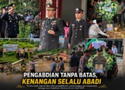 Polres Sarolangun Gelar Upacara Pemakaman Kedinasan Aipda Feriyanto Rambe, Pengabdian Sang Bhabinkamtibmas Dikenang