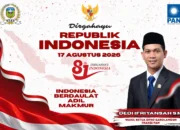 Dedi Ifriyansah S.M Ucapkan Dirgahayu ke-81 Republik Indonesia, Indonesia Berdaulat, Adil dan Makmur