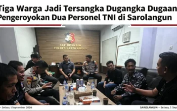 3 Warga Jadi Tersangka Pengeroyokan 2 Personel TNI