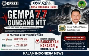 SMA Negeri 1 Sarolangun dan OPSEZI Galang Dana untuk Korban Gempa NTT