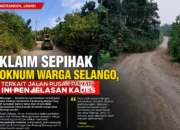 Kades Selango Bantah Jalan Rusak Parah, Ini Fakta!