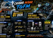 Casbar Akbar TGM 2026 Siap Digelar, Hadirkan Adu Ikan Gabus Terpanjang dan Beragam Hadiah Menarik