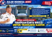 ‎Lapas Sarolangun Terapkan BRIZZI untuk Transaksi Kantin Mulai 16 September