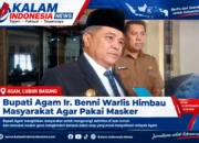 Bupati Agam Imbau Masyarakat Kurangi Aktivitas di Luar Rumah dan Pakai Masker