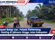 Antisipasi Balap Liar, Polsek Pamenang Gelar Hunting di Jalinsum hingga Jalan Kabupaten