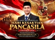 Wakil Ketua DPRD Sarolangun Dedi Ifriyansyah: Pancasila Pemersatu Bangsa, Indonesia Tangguh dan Berdaulat