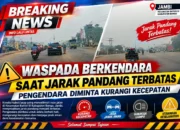 ‎Waspada Berkendara Saat Jarak Pandang Terbatas, Pengendara Diminta Kurangi Kecepatan