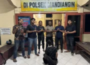 Kasus Dugaan Penganiayaan dan Perusakan Mobil Terungkap, Polsek Mandiangin Amankan Seorang Pria