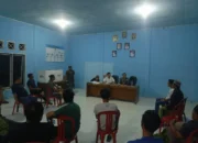 Simulasi Pemungutan dan Penghitungan Surat Suara Pilkades Kasang Melintang, Panitia Tekankan Kepatuhan Aturan