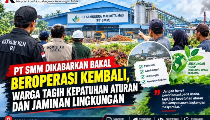 PT SMM Dikabarkan Kembali Beroperasi, Rekam Jejak Kepatuhan dan Dampak Lingkungan Disorot